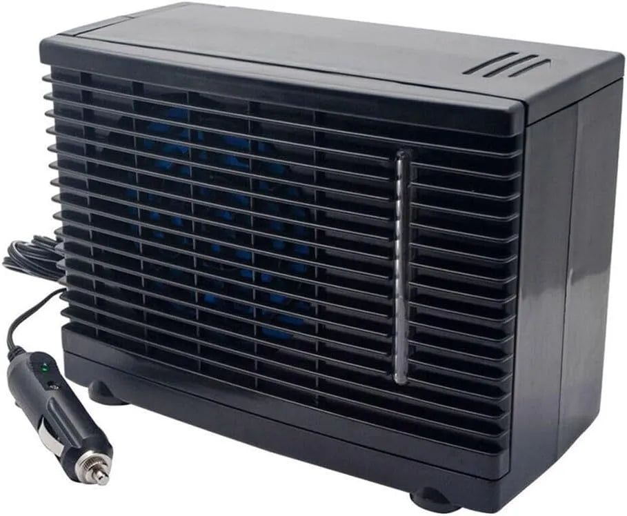 Condizionatore, 12 V, portatile, Condizionatore d'aria portatile per casa e auto 12V ventola di raffreddamento acqua ghiaccio aria condizionata
