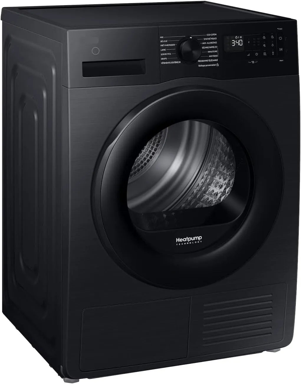 Samsung Dv90dg52a0ab Asciugatrice, 9 kg, classe energetica A, libera installazione, Inverter, nero, Ricondizionato