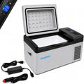 Frigorifero portatile V, 24 V, 230, 20 L, 12 V, auto, mini frigo portatile, modalità congelamento fino a -20 °C, Compressore per frigorifero compatto