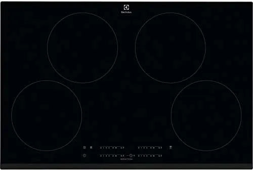 Electrolux Piano cottura a induzione, 78cm, piastra a induzione, nero, Electrolux - Piano cottura a induzione LIT 81443 finitura nero da 78cm