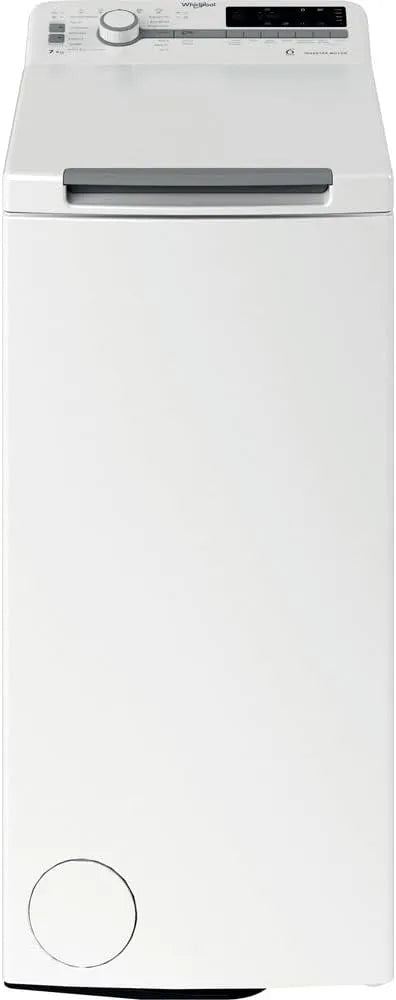 Whirlpool 7231BS Lavatrice, 7 kg, bianco, 1200 rpm, Whirlpool Lavatrice TDLR 7231BS SPT, Carico dall'alto
