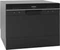 Bomann TSG7405-Black Lavastoviglie, 5 programmi, 240 V, 47 dB, nero, Indicatori LED, 6 livelli di impostazione, 20 kg, 220-240 V, Design elegante