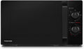 Toshiba MW2-MG20P 3-in-1 Forno a microonde, 20 L, 800/1000 W, grill, timer, nero, 5 Livelli di Potenza Regolabili