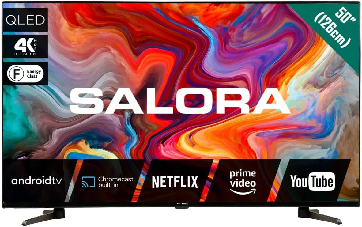 Smart TV, televisore, SALORA 50QLEDTV