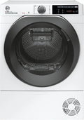 Hoover H9A3TCBEXS-S Asciugatrice, 85x59, 6x60, 4 cm, 1 programmi, 9 kg, classe energetica C, Wi-Fi, Bluetooth, Inverter, bianco, NDE, Hoover H-DRY 500
