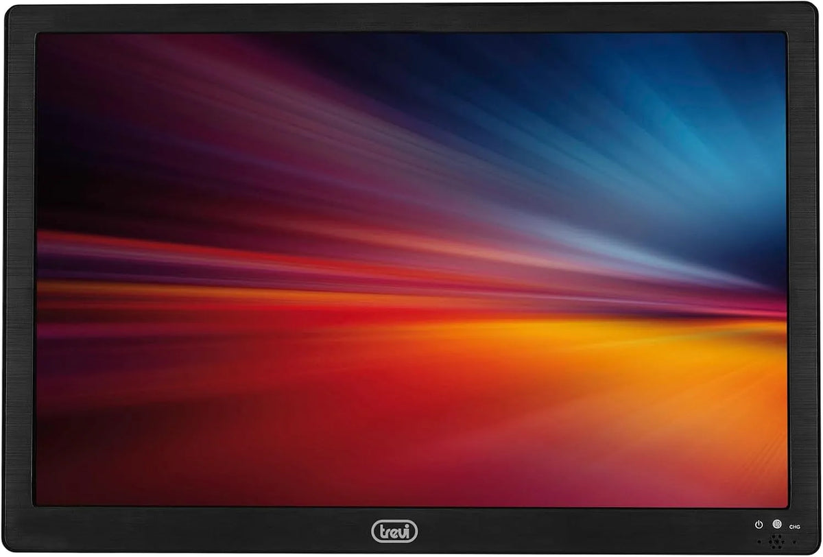 Smart TV, 14.1 pollici, 12 V, televisore, HDMI, USB, portatile, Batteria Integrata e Presa Accendisigari 12V, 1' con Ricevitore Digitale Terrestre