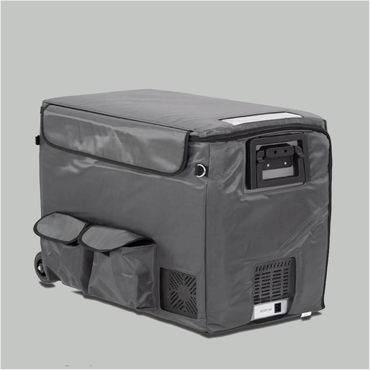 Congelatore, esterno, campeggio, freezer verticale, Size: T5, Color: Grijs, Frigorifero per Auto Smart Car Camping Frigorifero da Esterno