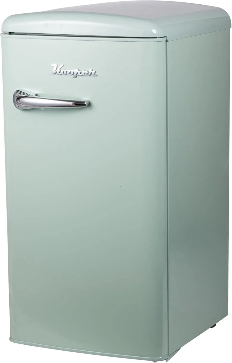 Frigorifero, 100 L, 44, 9X48, 3X88, 2 cm, acquamarina, Kooper, Frigorifero vintage monoporta 100 L. 44