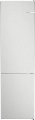 Bosch serie 4 KGN36VIED Frigorifero combinato, 60 cm, No Frost, acciaio inox, frigo con congelatore, acciaio anti-impronte, Total NoFrost, larghezza