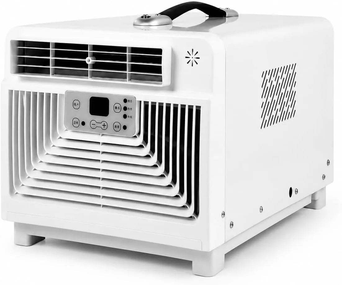 Condizionatore, 300 W, portatile, 4 in 1, 300W, Condizionatore d'aria portatile da campeggio 3400 BTU