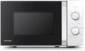 Toshiba MW2-MG20P Forno a microonde, 20 L, 800/1000 W, grill, timer, bianco, 5 livelli di potenza regolabili